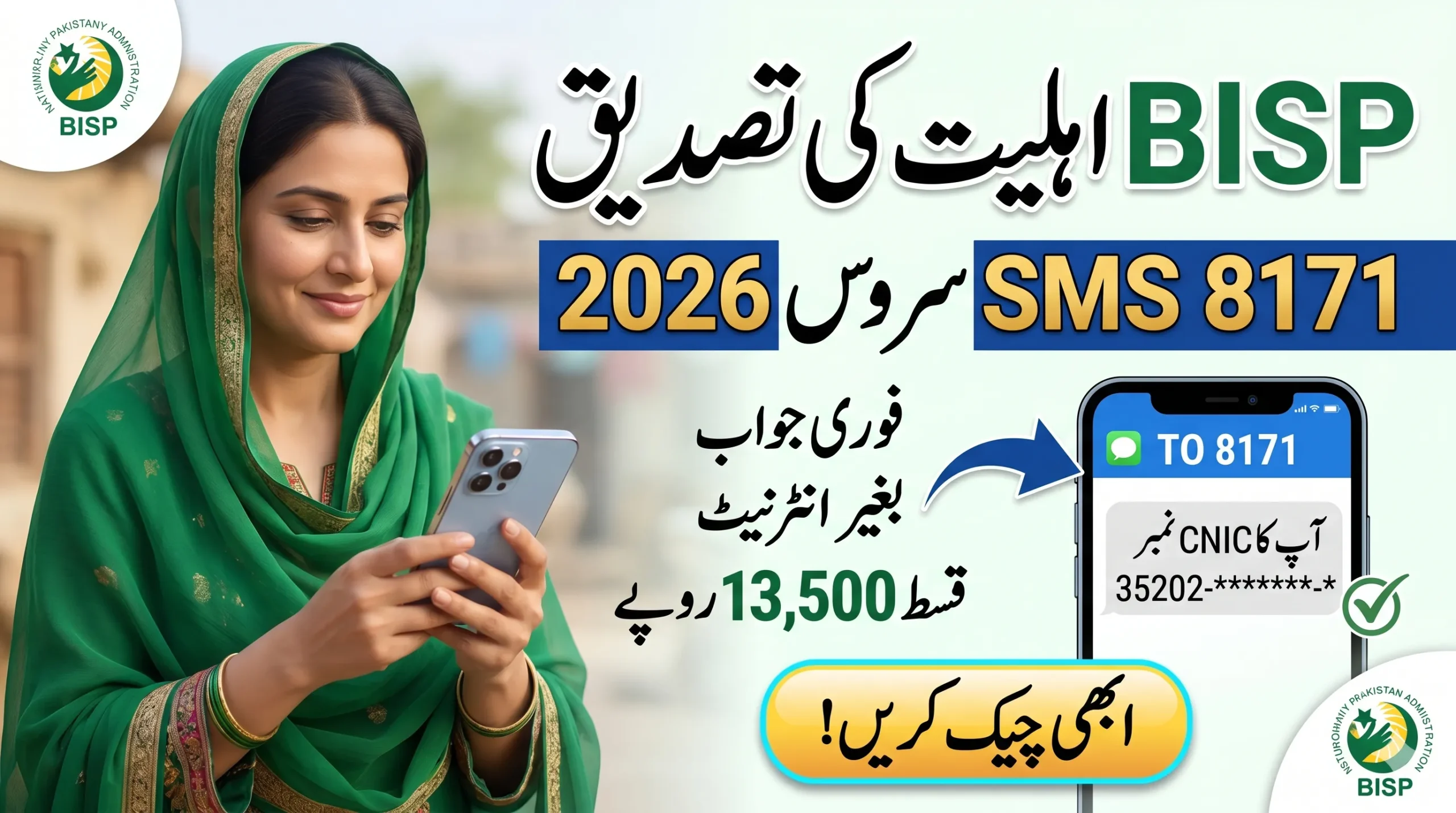 8171 SMS Service Verification